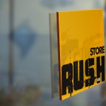 Señalética Tienda Rush